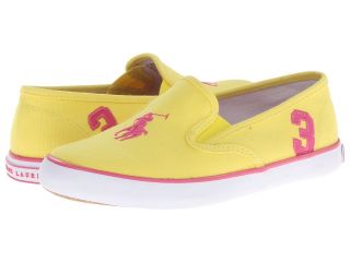 Polo Ralph Lauren Kids Serena Girls Shoes (Yellow)
