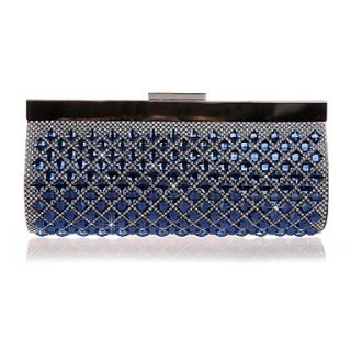 Metal Wedding/Special Occasion Clutches/Evening Handbags with Rhinestones/Acrylic Diamond (More Colors)