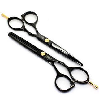 Cool Design Thinning Shears and Scissor 2in1 Hairdressing Set