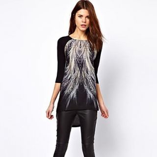 Womens Casual Loose Fit Blouse