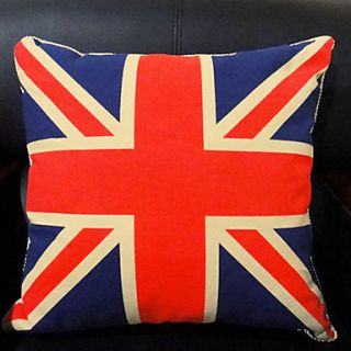 Modern Flag Of The United Kingdom Pattern Decorative Pillow With Insert