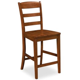 Alton Rustic Cherry Barstool