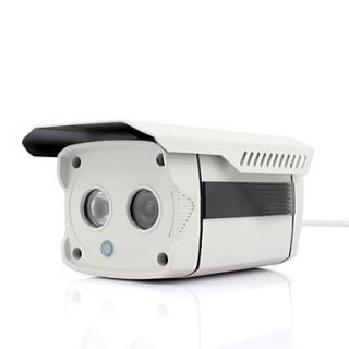 420TVL 1/3 CCD 2 IR LEDs Security CCTV 6MM Outdoor Surveillance Camera