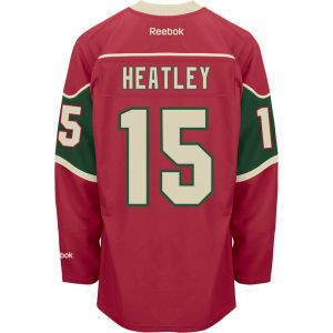 Minnesota Wild Danny Heatley Reebok NHL Premier Player Jersey