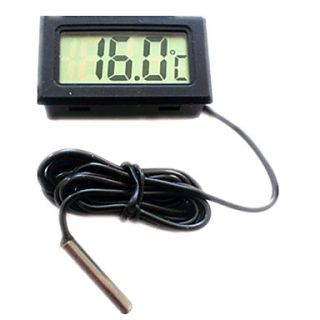 LCD Fridge Freezer Temperature Digital Thermometer with 1M Cable( 50 to 110℃, 0.1℃)