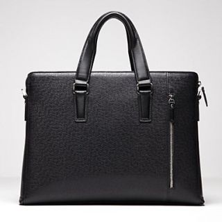 Mens Busienss Style Luxury Top Genuine Leather Tote Messenger Bag