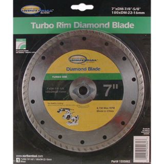  General Purpose Turbo Dry Cutting Diamond Blade   7in. Dia.