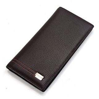 MenS Leather Long Wallet