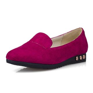 Leatherette Womens Flat Heel Comfort Loafers Shoes (More Colors)