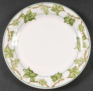 American Atelier Vineyard Dinner Plate, Fine China Dinnerware   Stoneware,Green