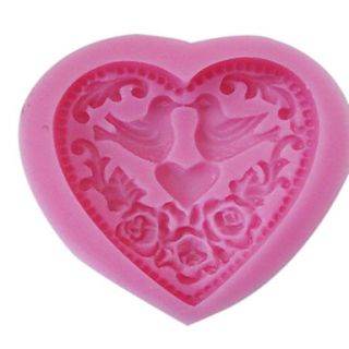 3D Heart Shaped Silicone Mold
