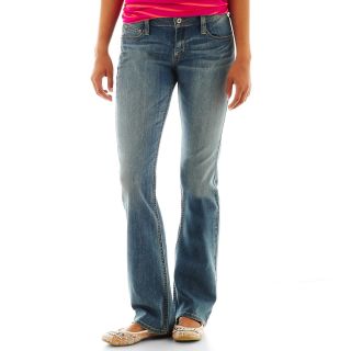ARIZONA Bootcut Jeans, Blue, Womens