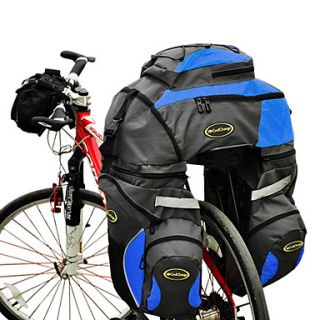 CoolChange Blue Cycling Over Size Carriage Bag with Rain Cover