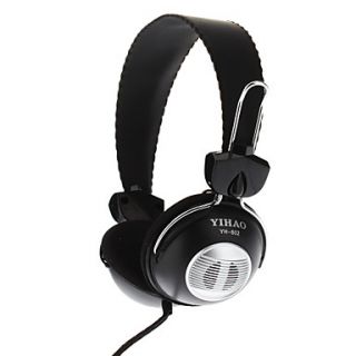 Yh A5 3.5mm Stereo PC Computer Wired Headset Headphone with Built in Mic