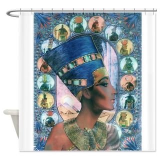  Queen of Egypt Nefertiti Shower Curtain  Use code FREECART at Checkout
