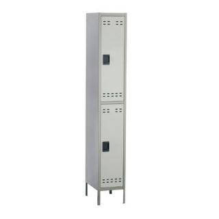 Safco Products Double Tier Lockers SAF5523GR / SAF5523TN Color Gray