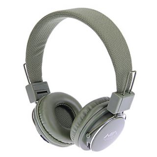 MRH 8809 3.5mm Stereo Collapsible On Ear Headphone with TF/FM Function(Green)