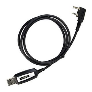 Baofeng High Quality Usb Programming Cable 2 Pins For Radio Kenwood Puxing Wouxun Tyt Baofeng Bf 888S J1506A