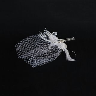 Tulle And Lace Wedding/Party Flower With Rhinestone