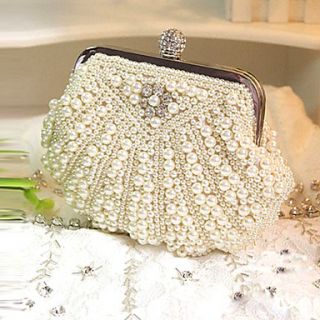 Pearls Wedding/Special Occation Clutches/Evening Handbags(More Colors)