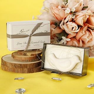 Lovely Dove Scented Soap Wedding Favor