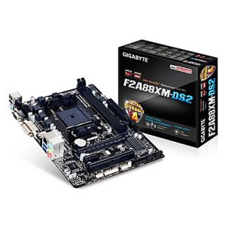 Gigabyte F2A88XM DS2 A88X FM2 Seconds F285XM Ultra Durable All Solid Capacitor Motherboard