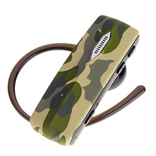 Bluetooth Portable Camouflage Wireless Headset for Samsung S3