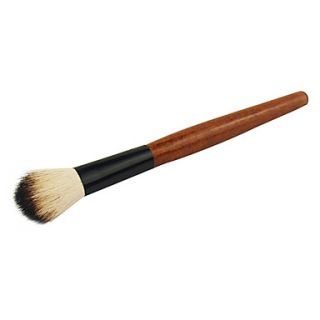 1PCS Wooden Handen Nail Art Dusting Brush With Two Tone Hair