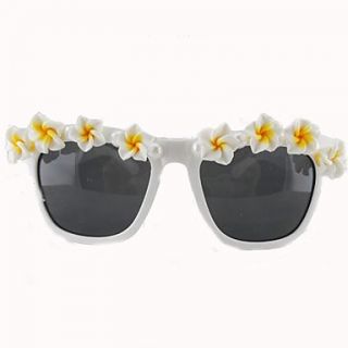 Womens Beach Style Little Flowers with Pearls Rayban Sunglasses