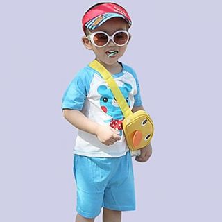 Childrens Short Sleeve Cotton Clothing Sets