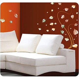 Vinyl Leaves Stickers Wall Decals