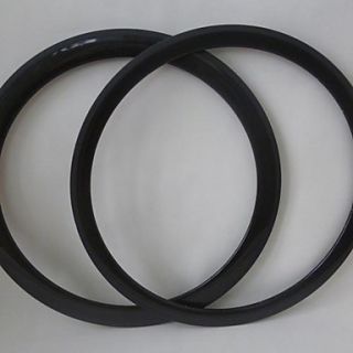 700C Super Light Carbon Rims front 38mm rear 50mm Tubular 20h front and 24h rear Bicycle rims(1 pair)