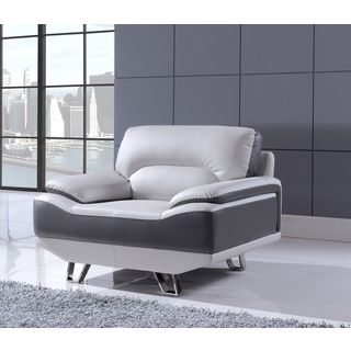 Natalie Two tone Grey Chair