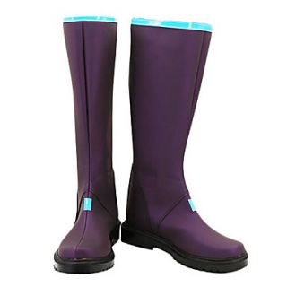 Vocaloid Kaito Puple Blue Cosplay Boots
