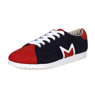 Suede Mens Flat Heel Comfort Fashion Sneakers Shoes (More Colors)