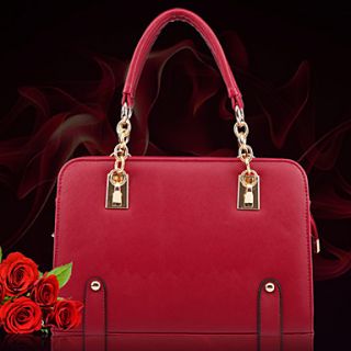 XIUQIU Womens Elegant Tote Bag(Red)