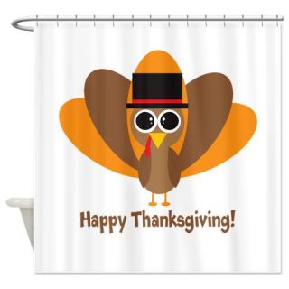  Happy Thanksgiving Shower Curtain  Use code FREECART at Checkout