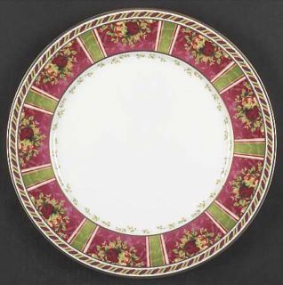 Royal Albert Seasons Of Colour Red Service Plate (Charger), Fine China Dinnerwar