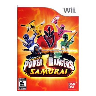 Nintendo Wii Power Rangers Samurai Video Game