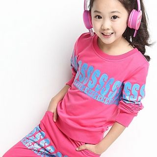 Girls Letter S And E Clothing Sets