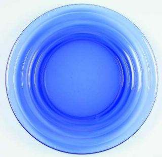 Hazel Atlas Moderntone Cobalt Blue (Transparent) Dinner Plate   Cobalt Blue, Dep