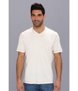 Robert Graham Uno V Neck T Shirt Mens T Shirt (White)