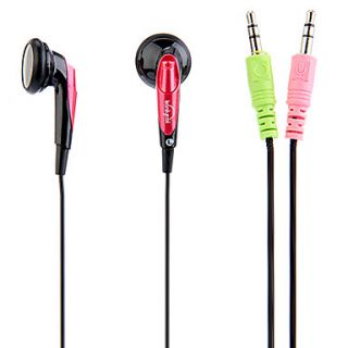 KM 11MV 3.5mm Stereo In Ear Earphonewith Mic for PC