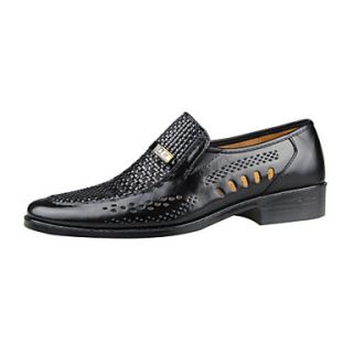 Leather Mens Low Heel Comfort Loafers Shoes (More Colors)