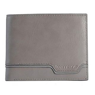 Mens Casual Top Genuine Leather Card Cash Holder Clutch Bag
