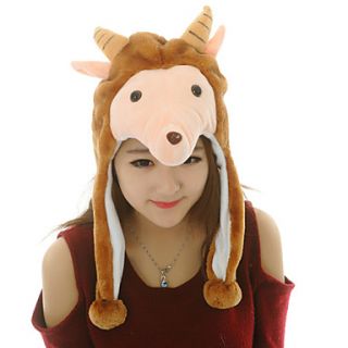 Unisex Lovely Goat Warm Fuzzy Kigurumi Aminal Beanie