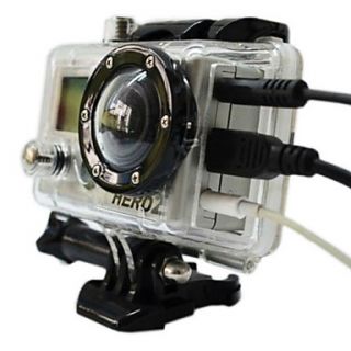 Skeleton Protective Housing without Lens for Gopro hero 2/1