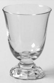 Fostoria Victorian Clear Whiskey Glass   Stem #4024, Clear