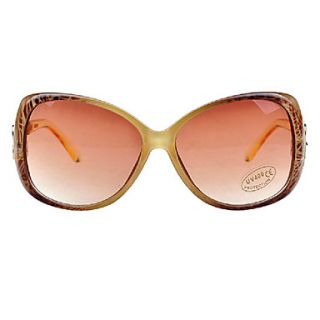 Helisun Womens Fashion Noble Metal Sunglasses 3802 2 (Screen Color)