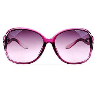 Helisun Womens Europe Large Frame Gradient Color Sunglasses9501 1 (Purple)